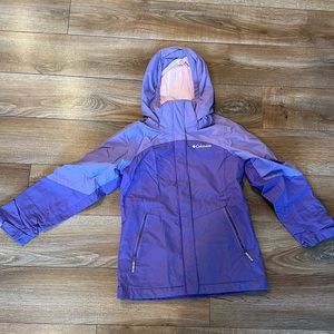 Girls Columbia Winter/rain Coat, size Medium, 10/12